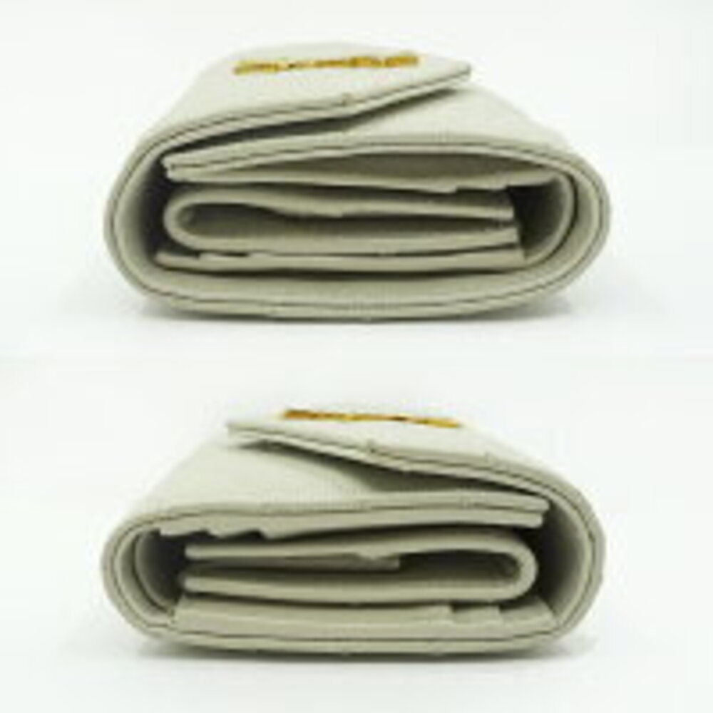 Saint Laurent Cassandre Matelasse wallet quilted grain de poudre leather Black - Picture 2 of 7